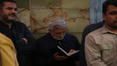 حضور سردار اسماعیل قاآنی بر سر مزار سرلشکر شهید ایزدی