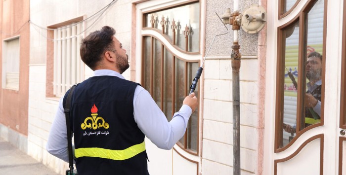 نشت‌یابی نزدیک به ۳۹۰۰ کیلومتر از خطوط گاز قم