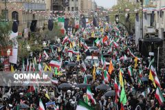حماسه مردم قم در روز جهانی قدس