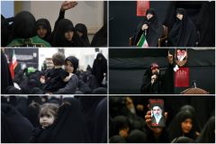 تجمع بانوان جان‌فدای قمی در دفتر رهبر انقلاب